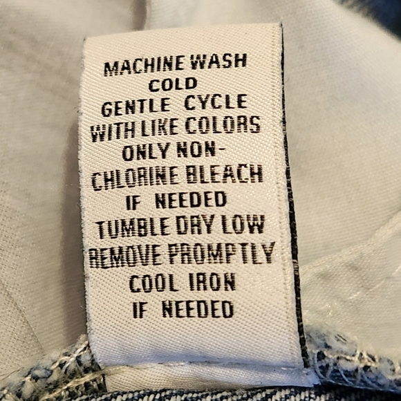 RSQ Light Blue High Rise Straight Leg Jeans - Picture 5 of 5